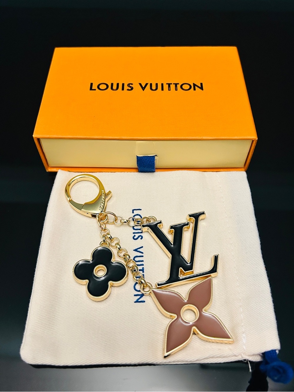 Louis Vuitton Key Holder & Bag Charm